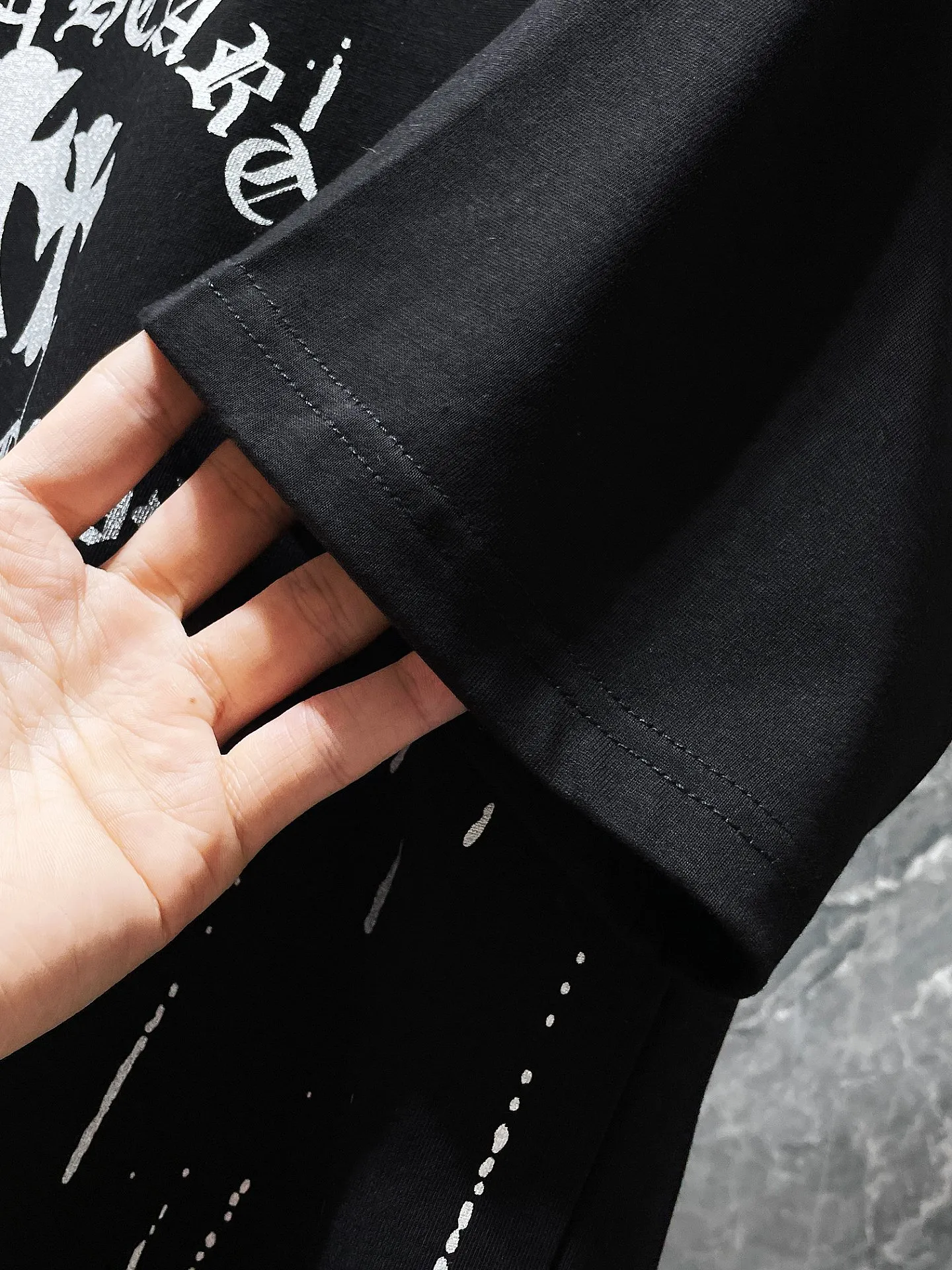 8770＃ Chrome Hearts 24ss 1 1 ：Black White Sizes：S、M、L、XL